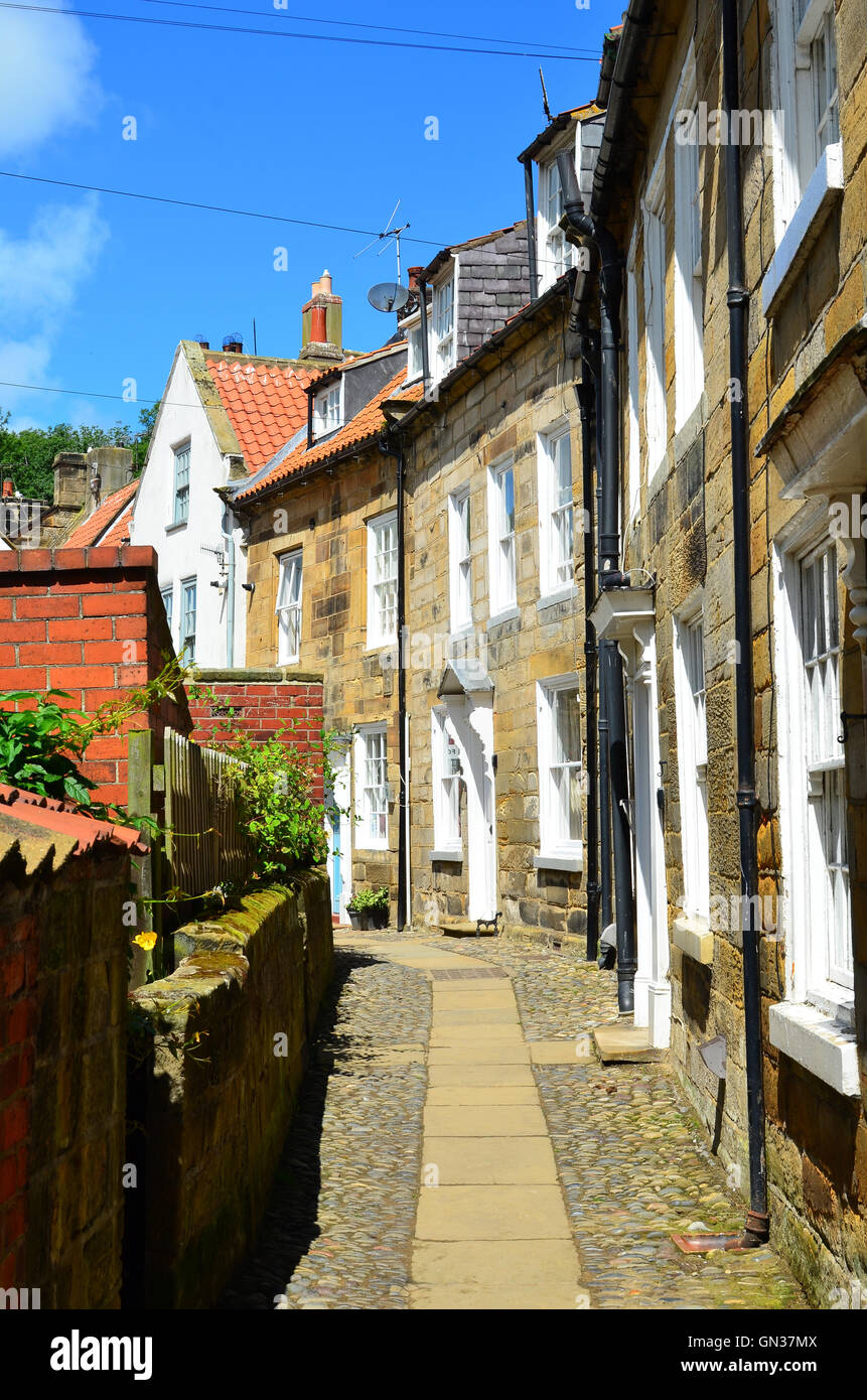Robin Hoods Bay North Yorkshire UK Stock Photo Alamy