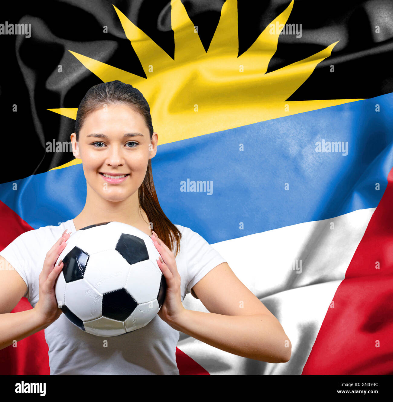 National soccer team antigua barbuda hi-res stock photography and
