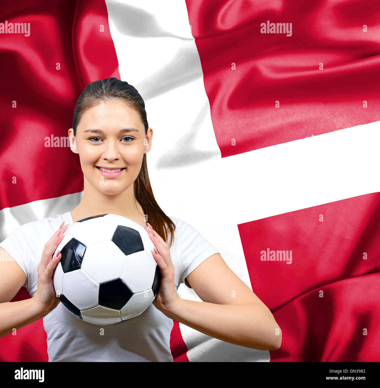 Danish football fan female High 