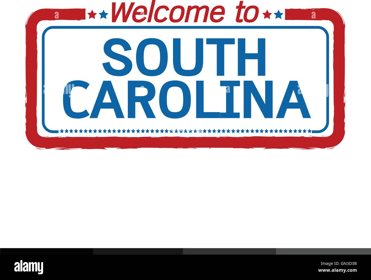 Welcome to south carolina sign Stock Vector Images - Alamy