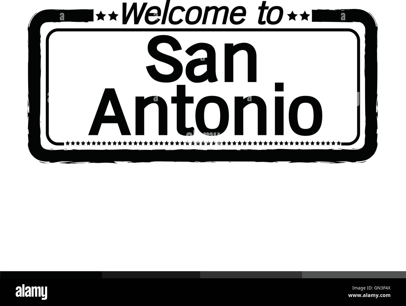 welcome-to-san-antonio-city-illustration-design-stock-vector-image