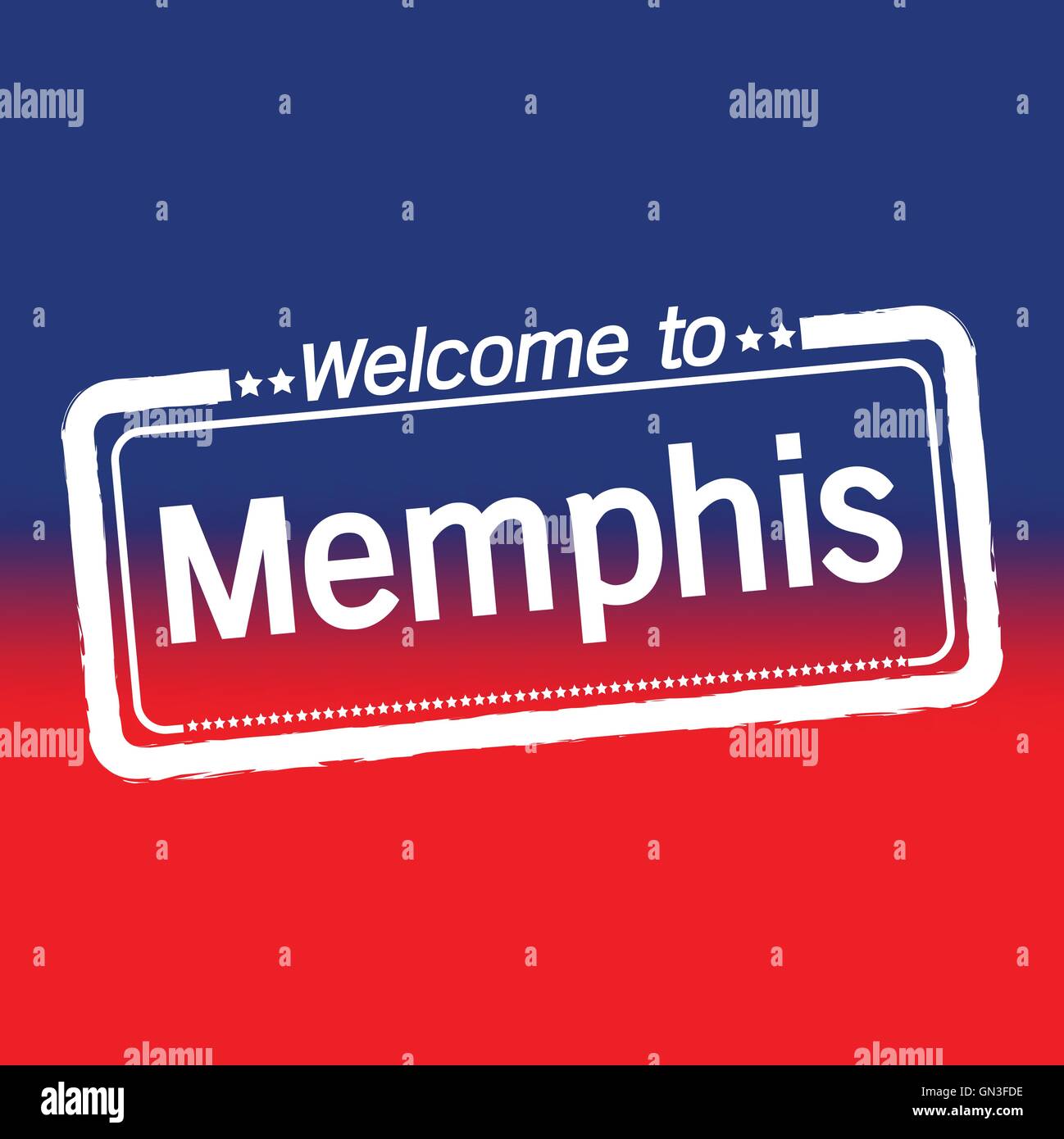 to Memphis City illustration design Stock Vector Image & Art