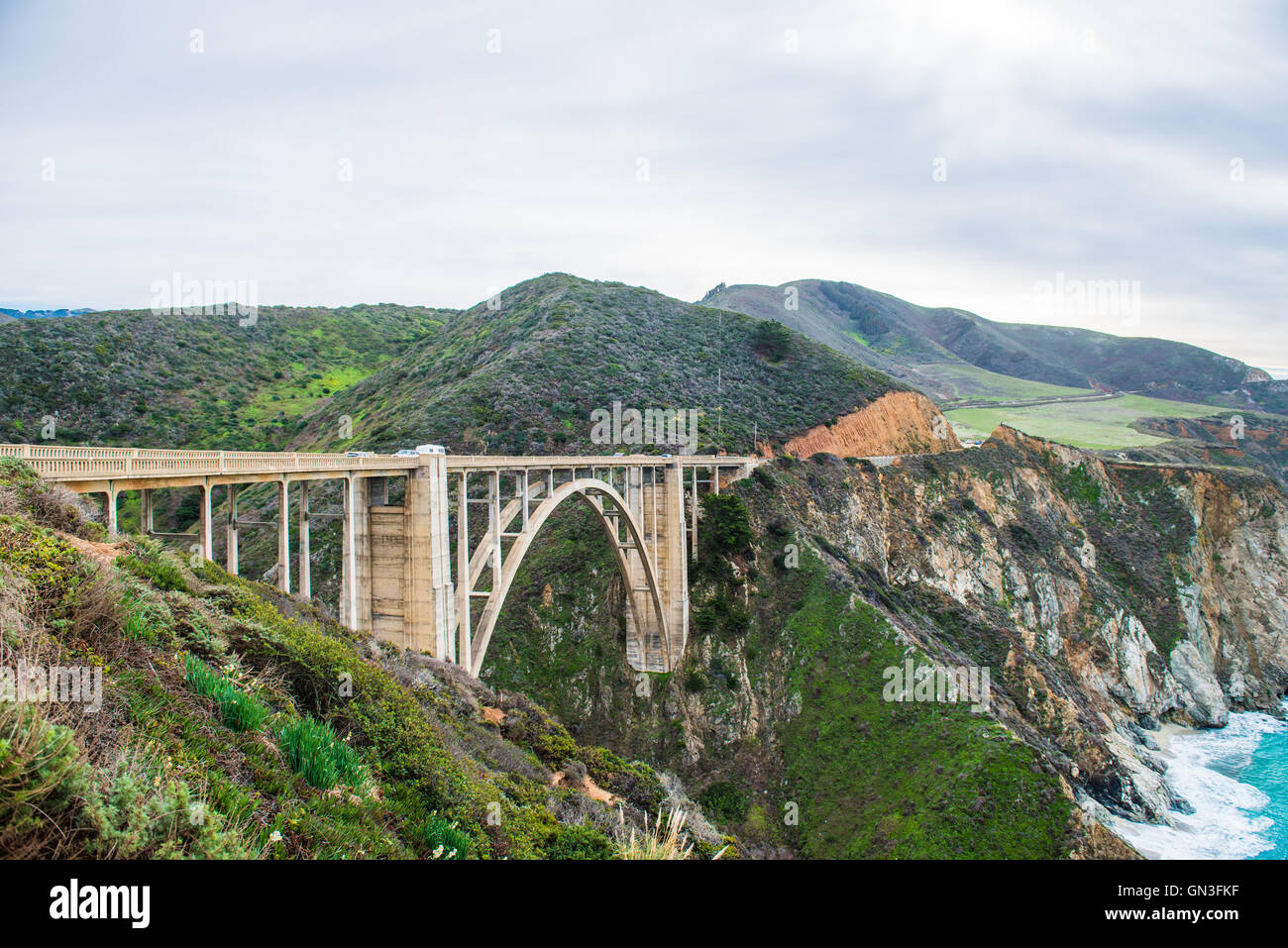 Bixby Bridge on California's Big Sur Stock Photo - Alamy