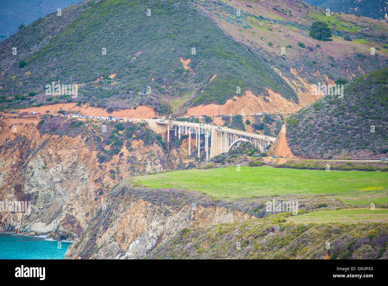 Bixby Bridge on California's Big Sur Stock Photo - Alamy