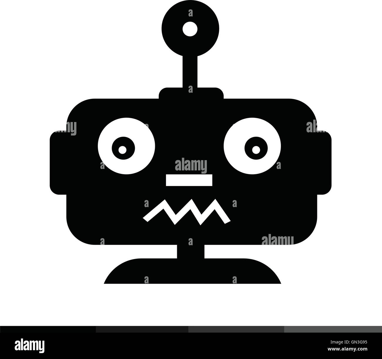 Robot emotion icon illustration design Stock Vector Image &amp; Art - Alamy
