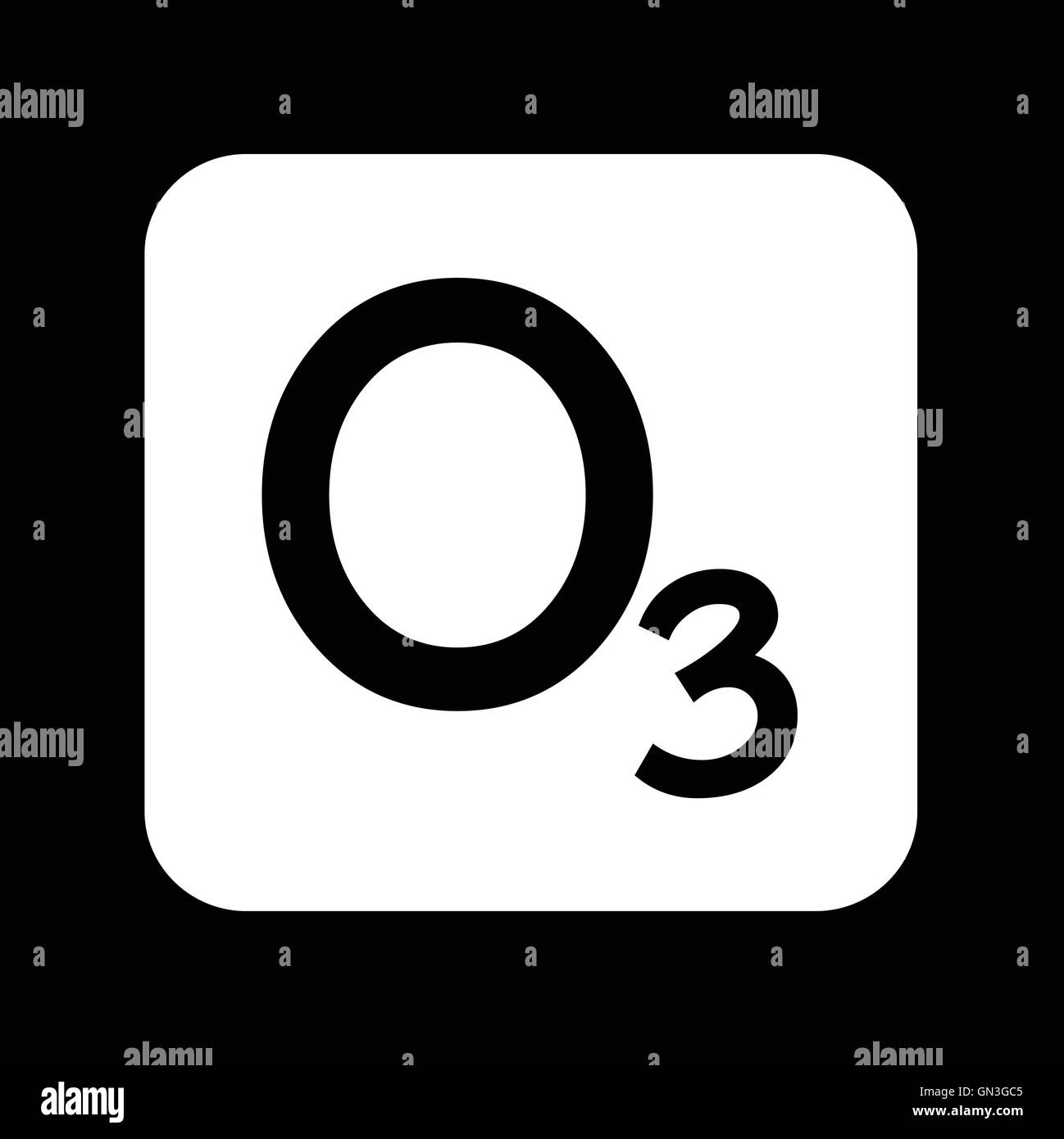 Molecular structure of ozone hi-res stock photography and images - Alamy
