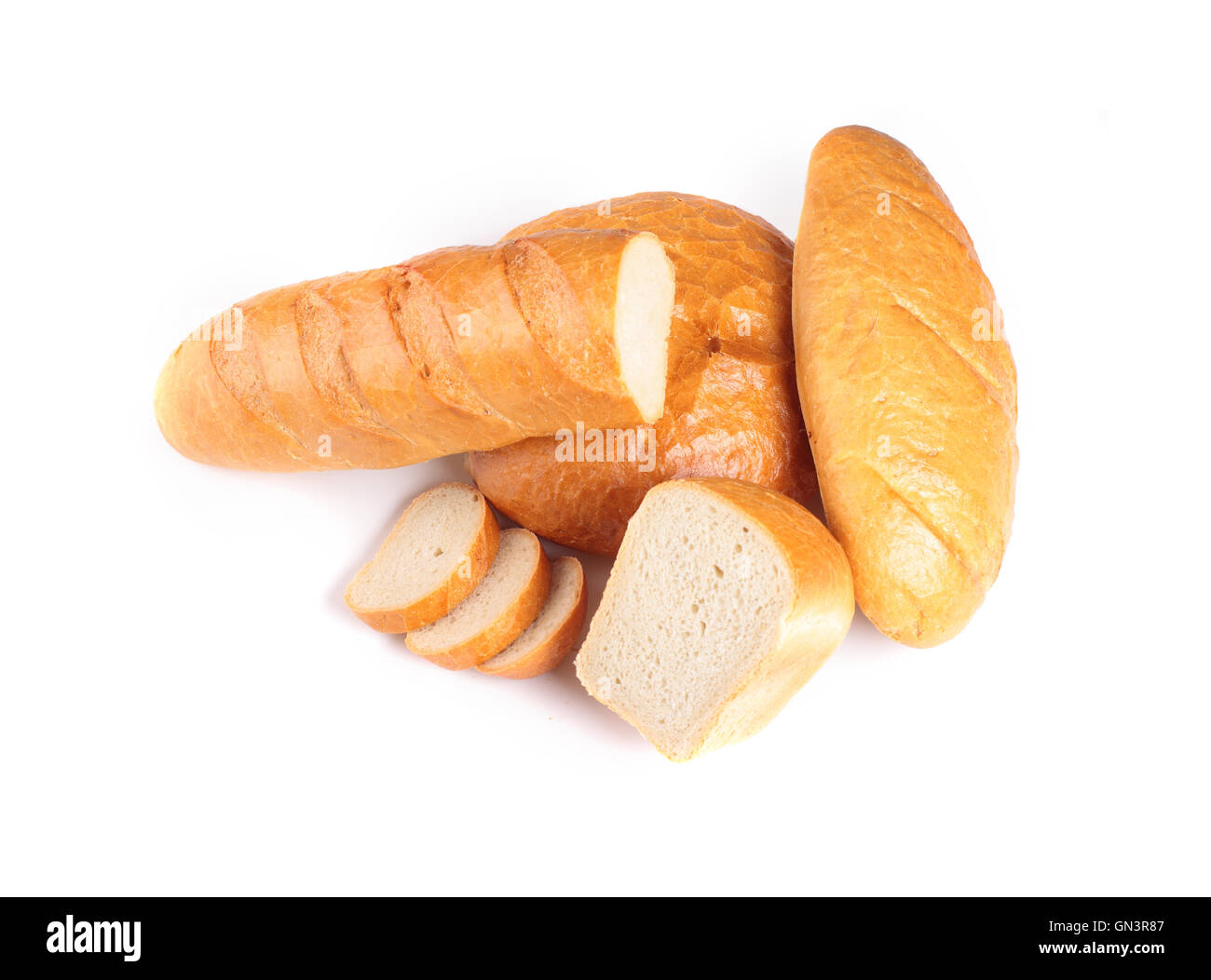 Various sliced fresh bread Cut Out Stock Images & Pictures - Alamy