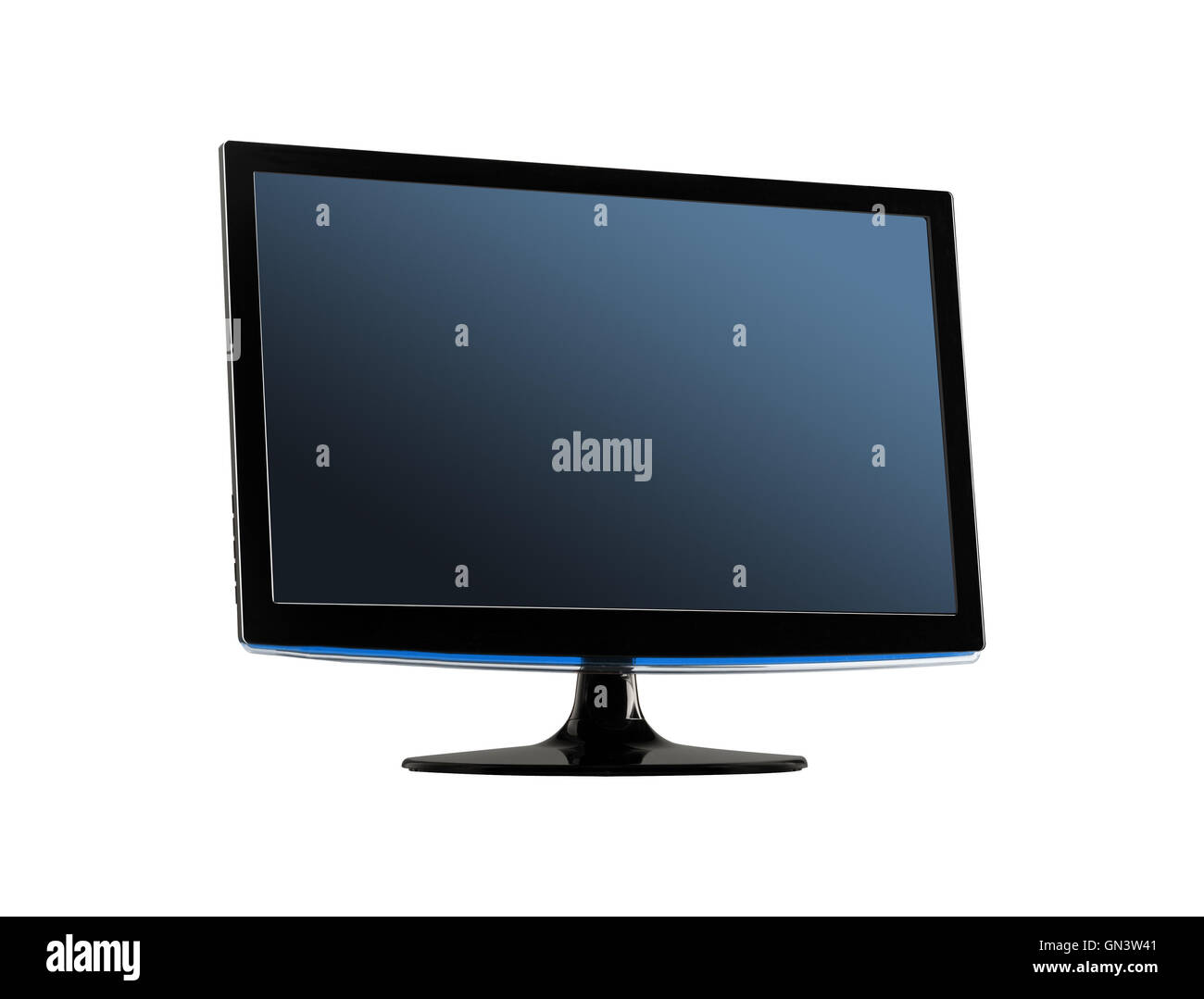 Professional widescreen computer monitor Stock Photo - Alamy
