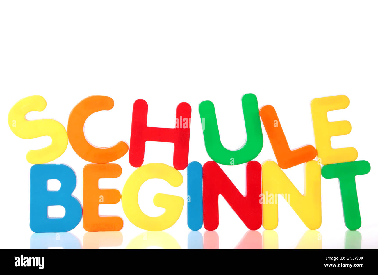 Schule Beginnt Engl School Starts Stock Photo 116255711 Alamy
