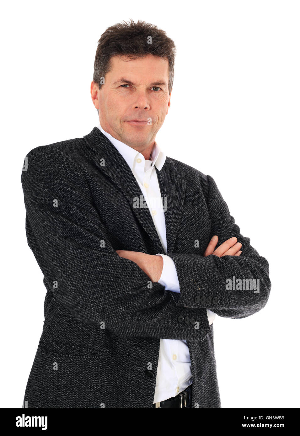 Portrait of a stout man hi-res stock photography and images - Alamy