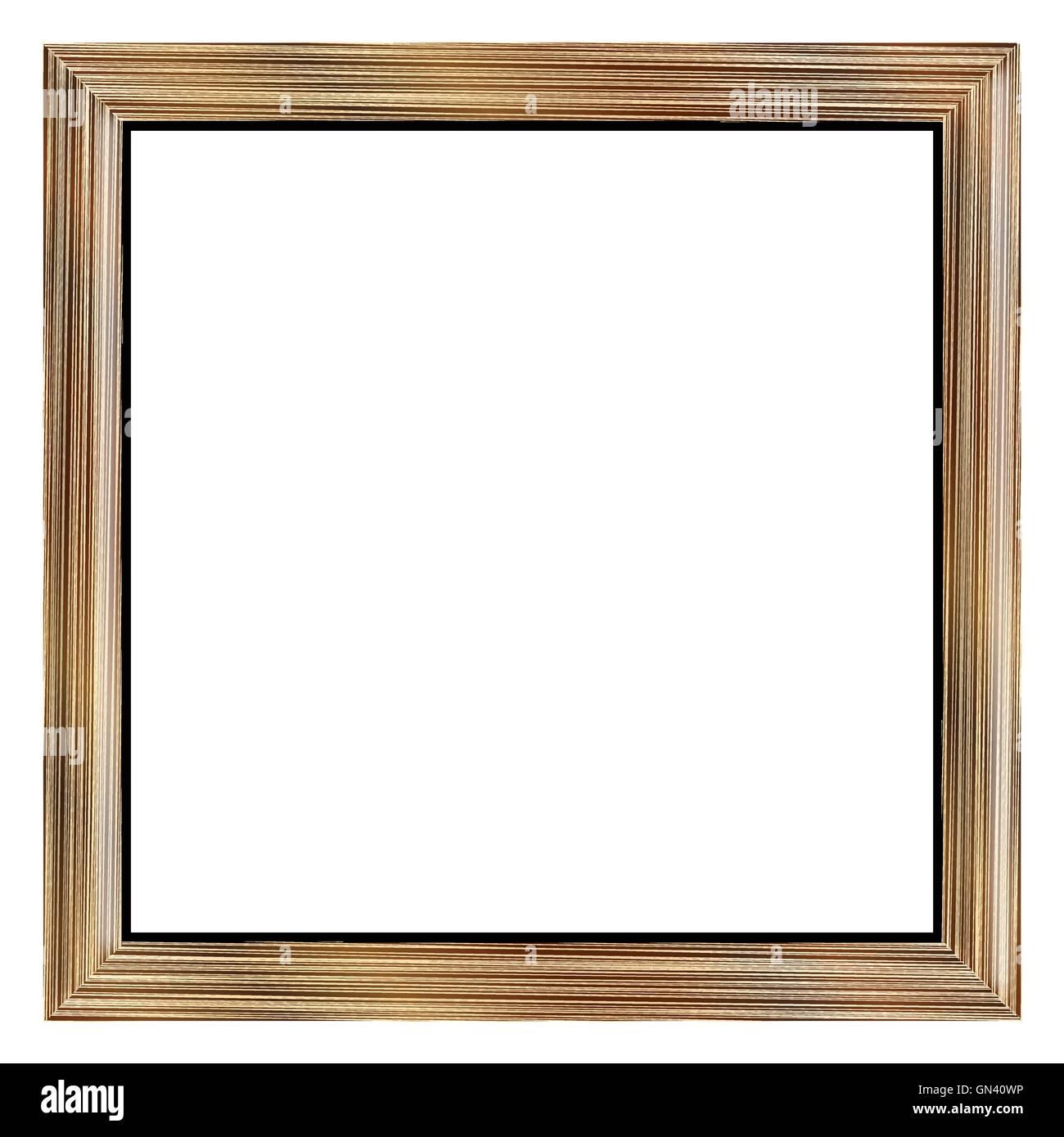 Pale Oak Picture Frame Stock Vector