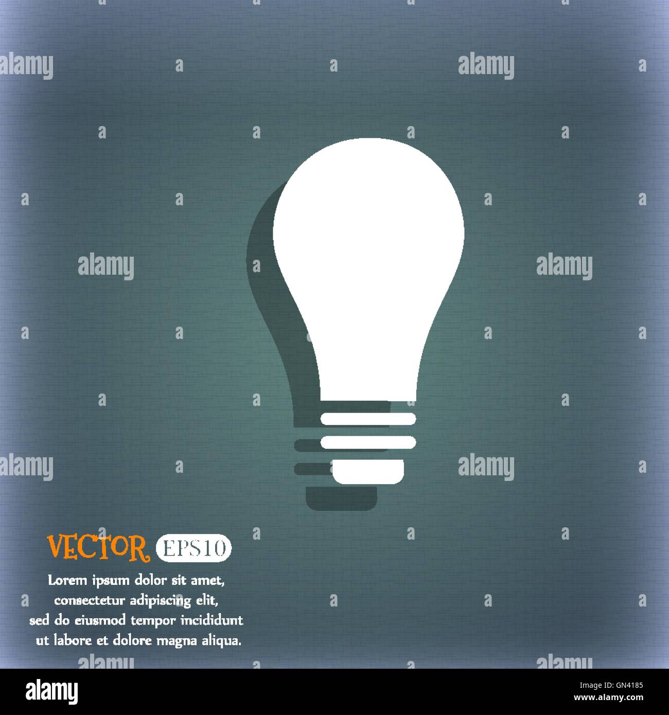 Green brain bulb icon design hi-res stock photography and images - Alamy