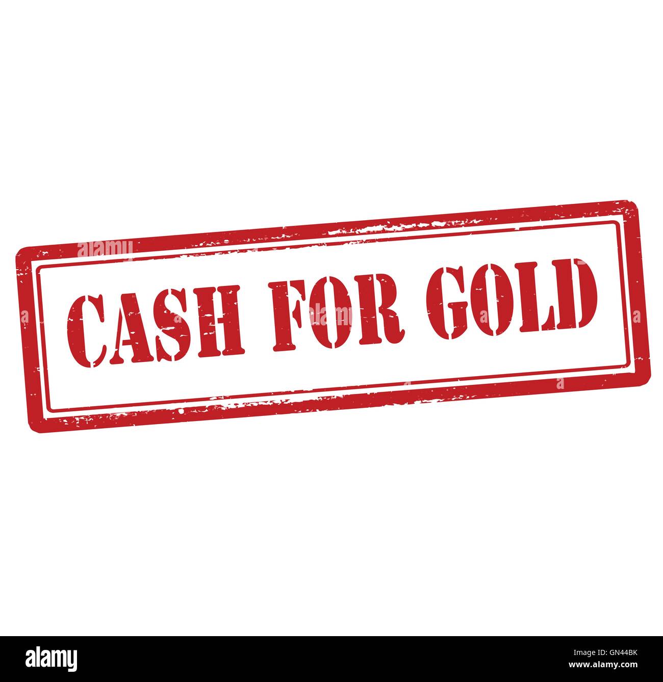 Cash for gold Stock Vector
