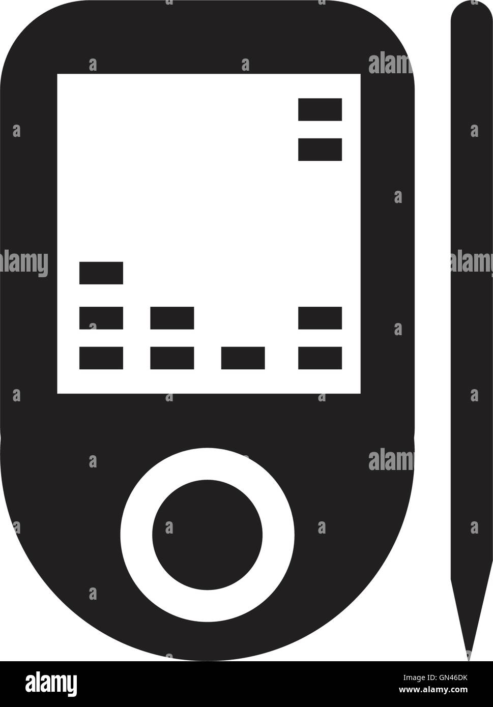 Mobile Game Device Stock Vector Image Art Alamy