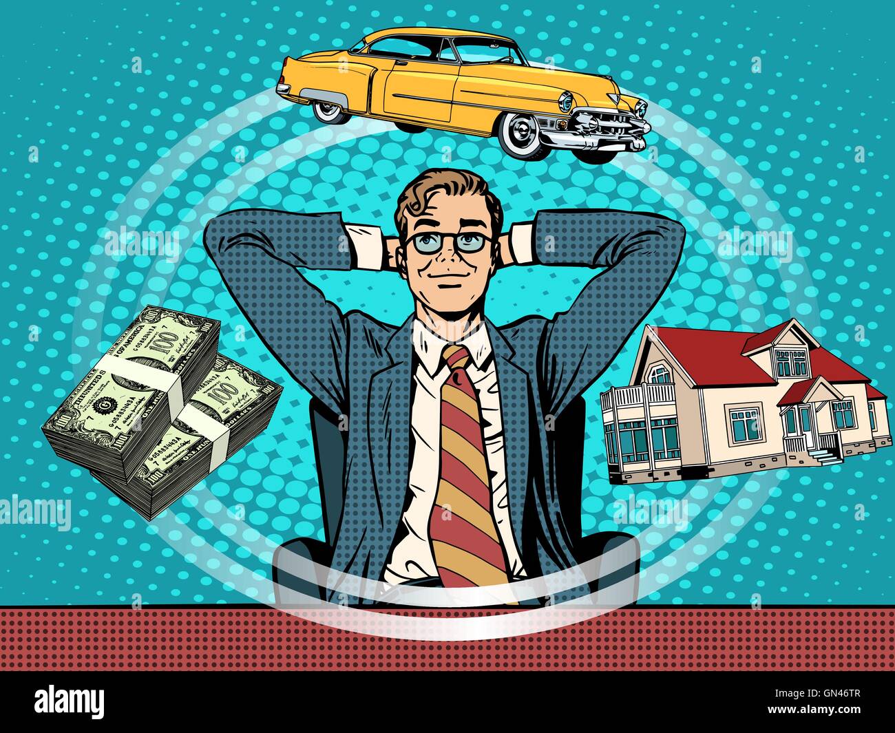 The dream Stock Vector Images - Alamy