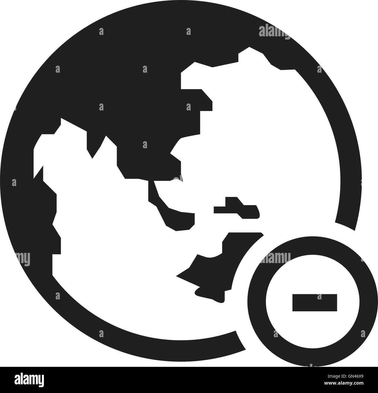 Earth vector icon Stock Vector Image & Art - Alamy