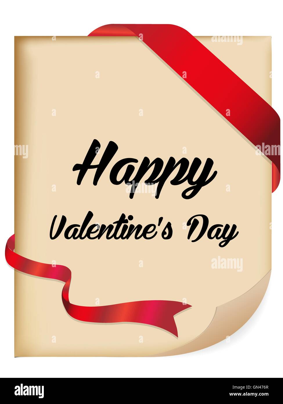 retro Valentine's Day card Stock Vector Image & Art - Alamy