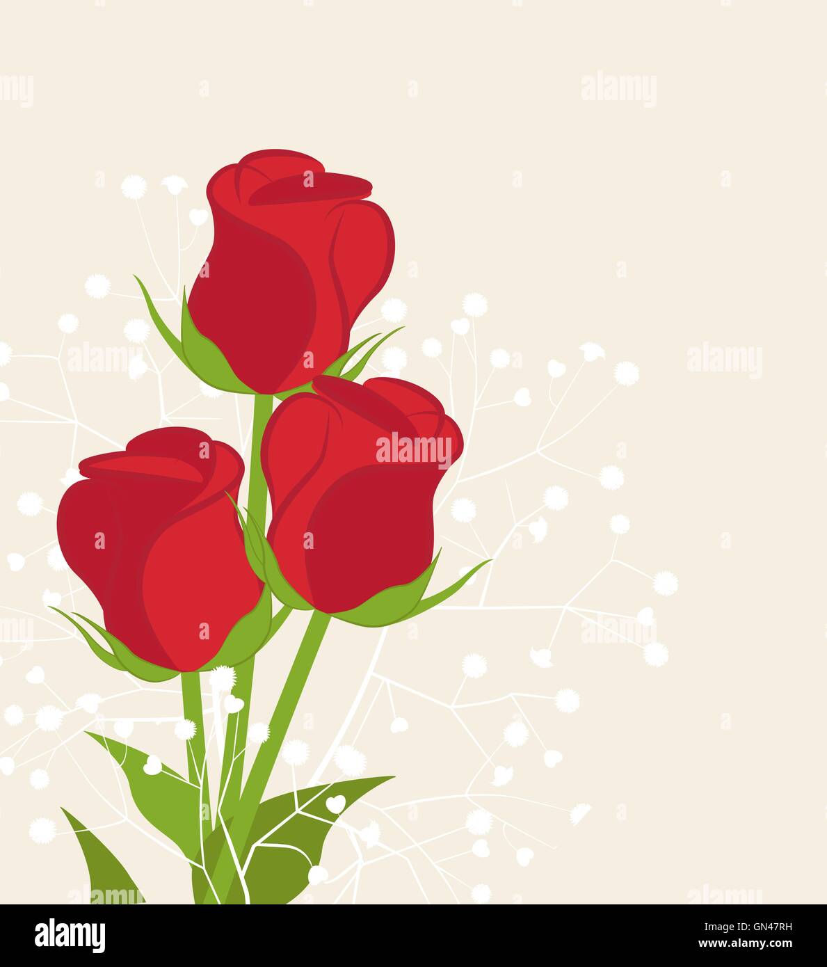 Vector Red Roses Stock Vector Image And Art Alamy 9638