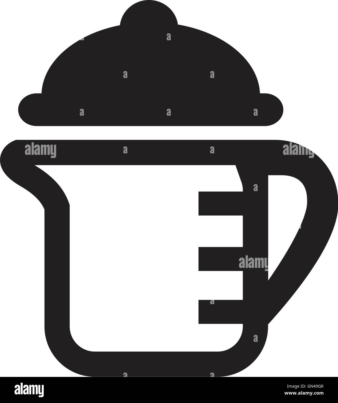 Chemical Measuring Cup Icon Graphic by samagata · Creative Fabrica