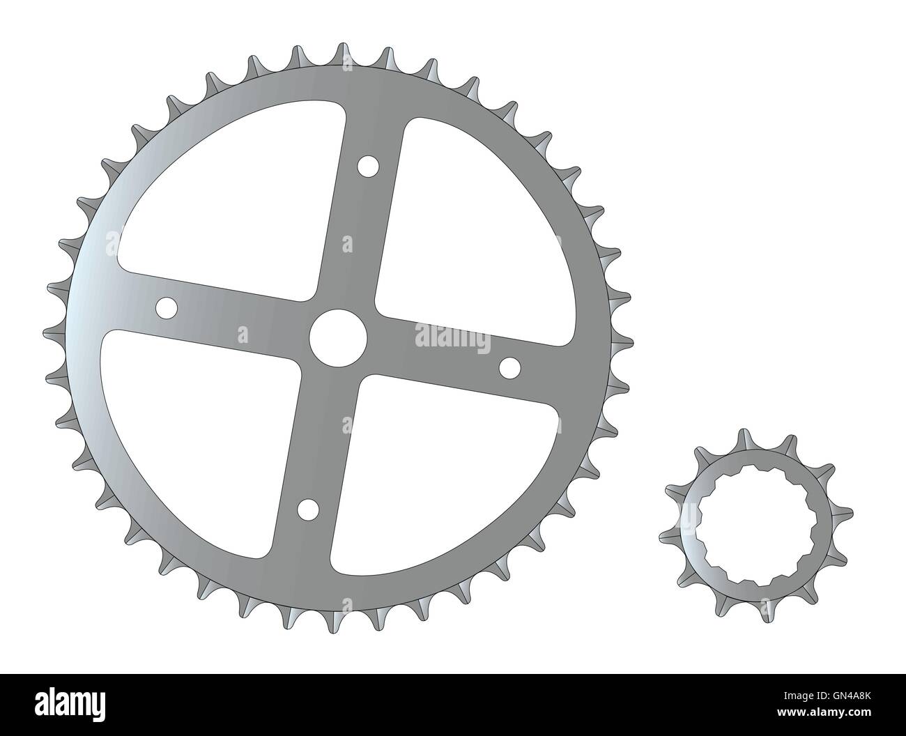 Bicycle gear drawing hires stock photography and images Alamy