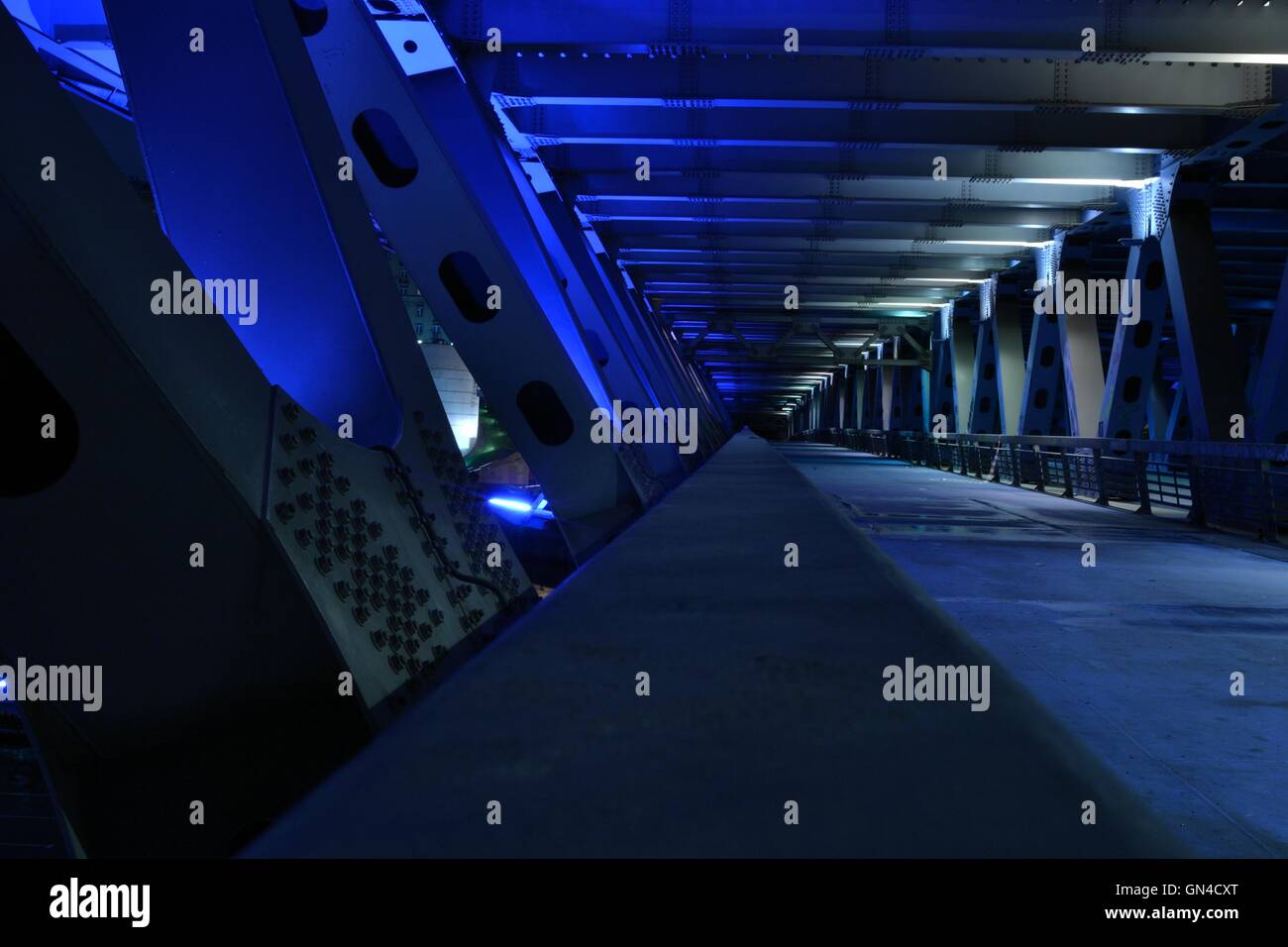 Through the darkness Stock Photo Alamy