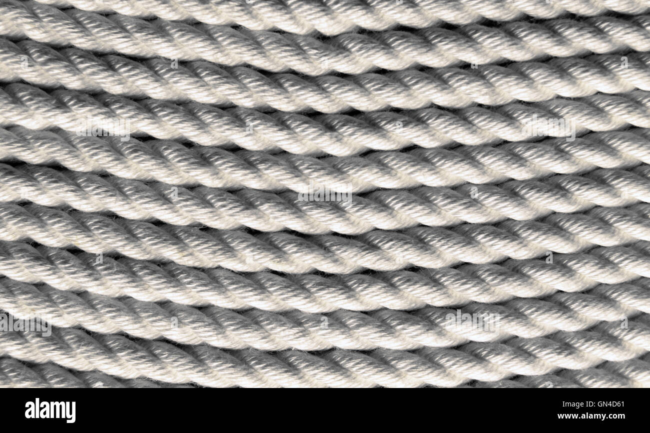 Newce Rope The texture of the new rope Stock Photo - Alamy