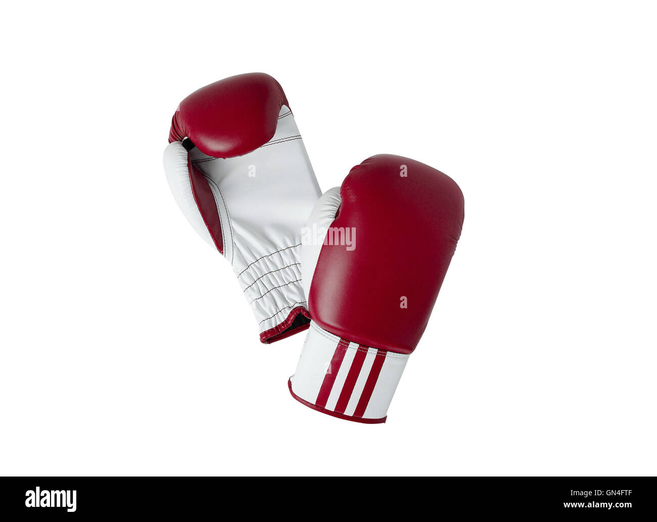 Boxing gloves isolated on white background Stock Photo - Alamy