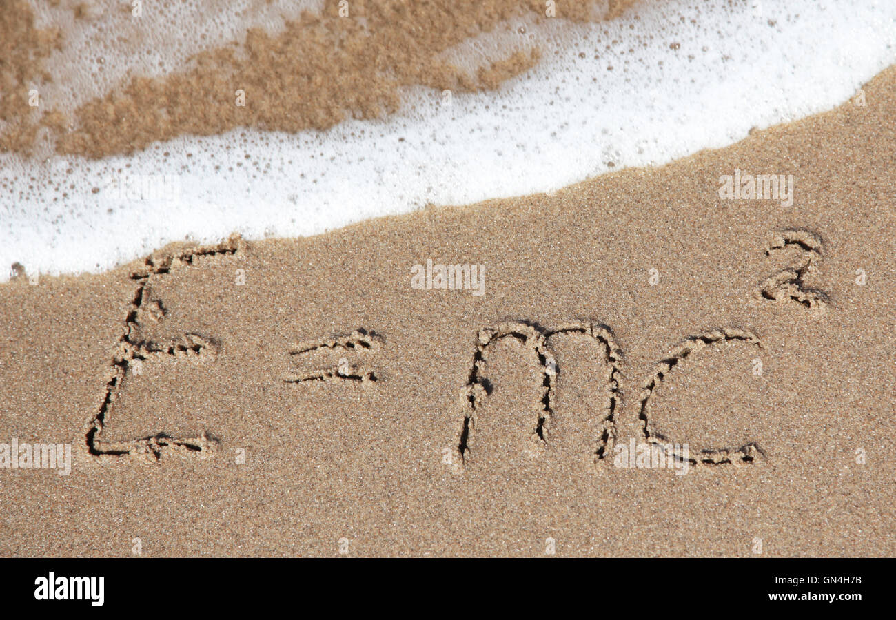 E=mc┬ Stock Photo - Alamy