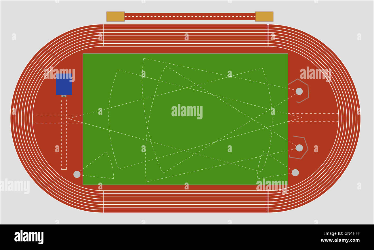 Track and field Stock Photo Alamy
