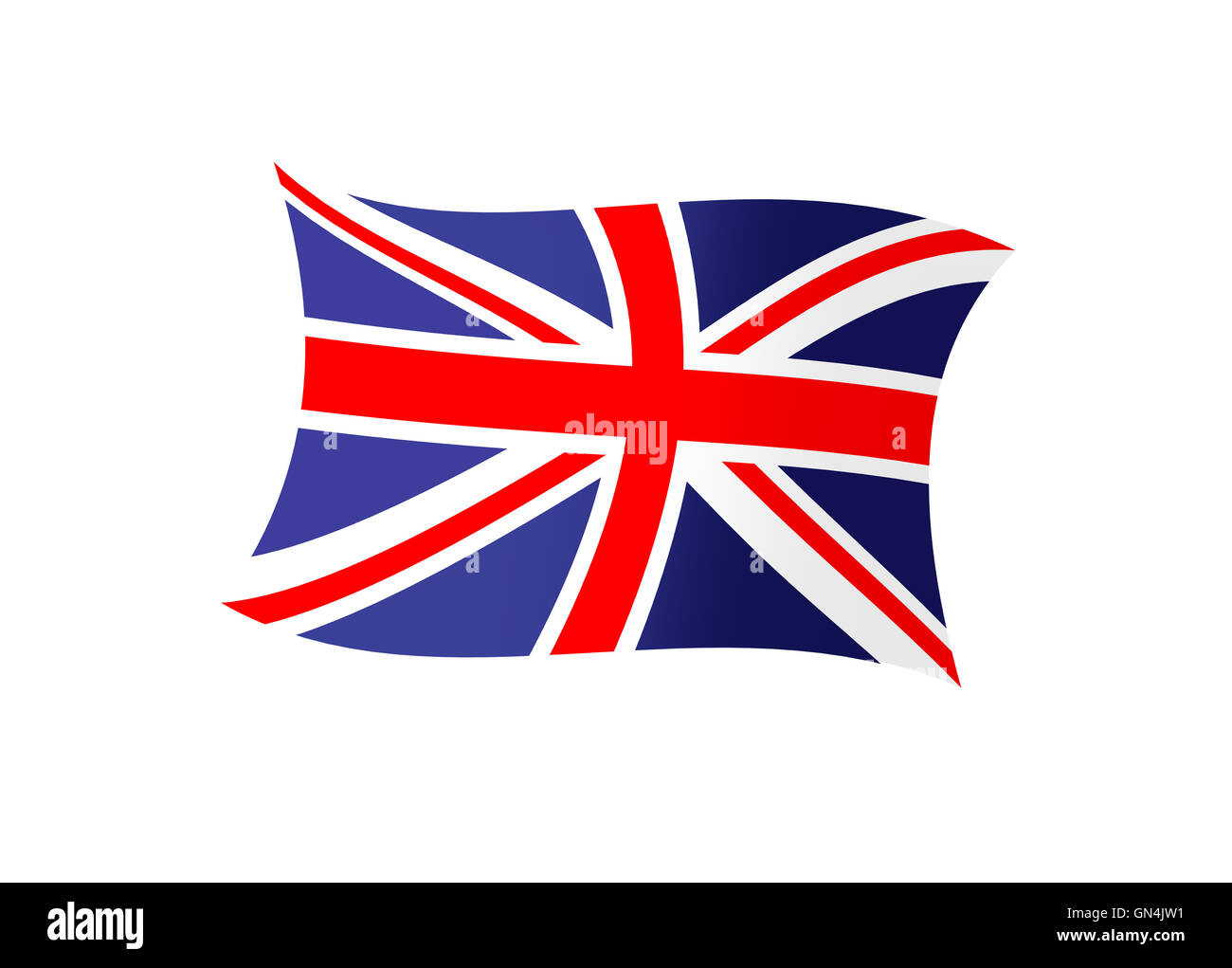 Union Jack national flag of the United Kingdom (UK Stock Photo - Alamy