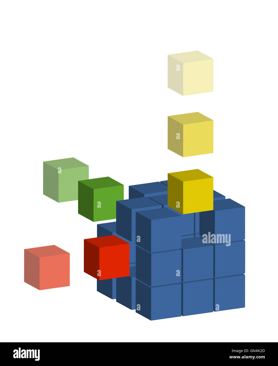 Building Block Stock Photo Alamy