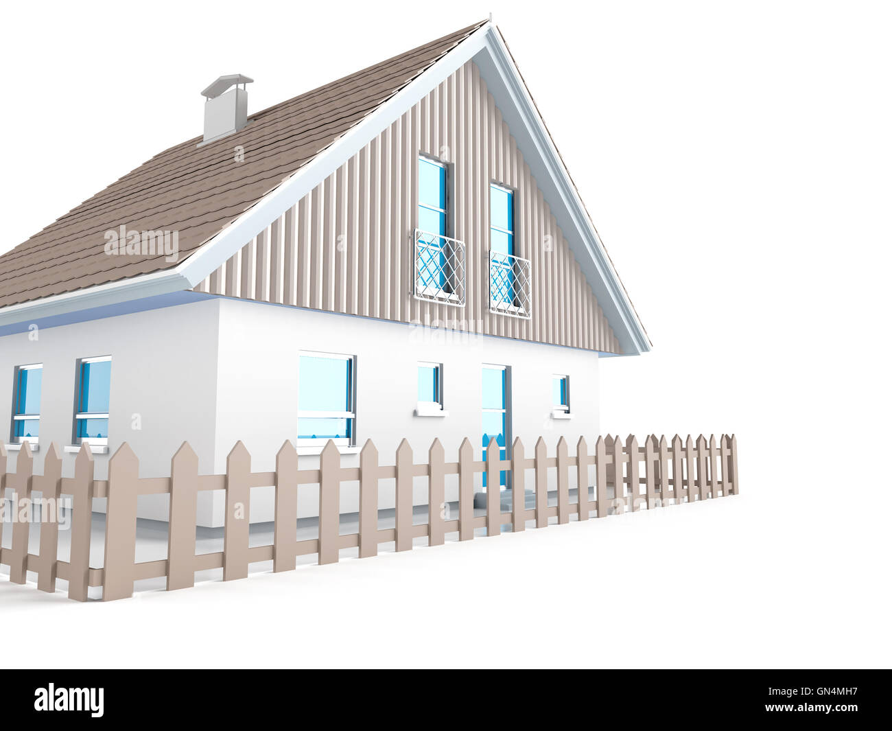 exterior of house Stock Photo - Alamy