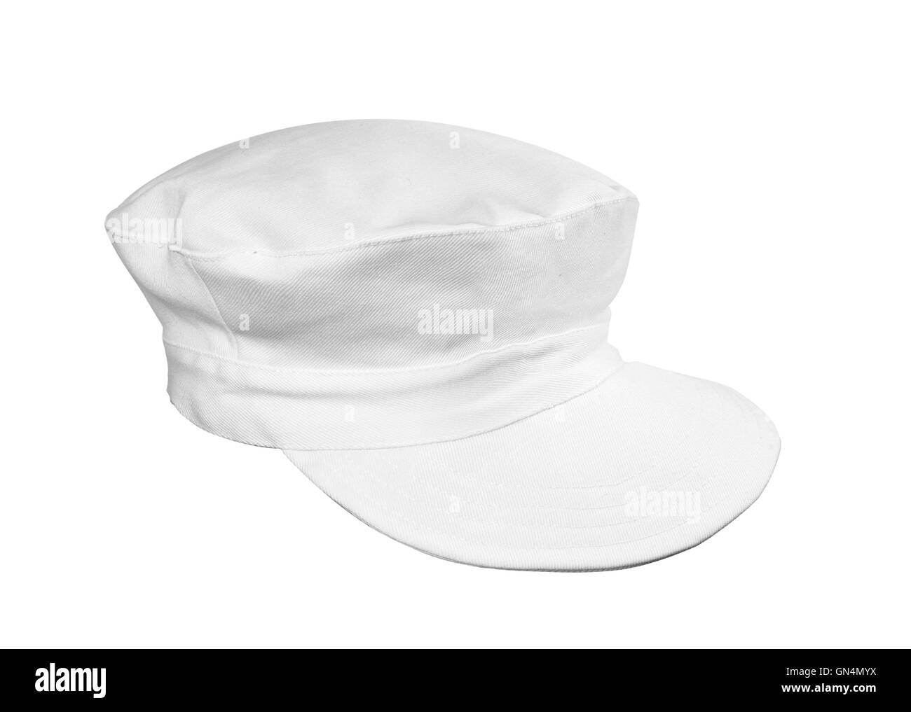 white cap with clipping path Stock Photo Alamy