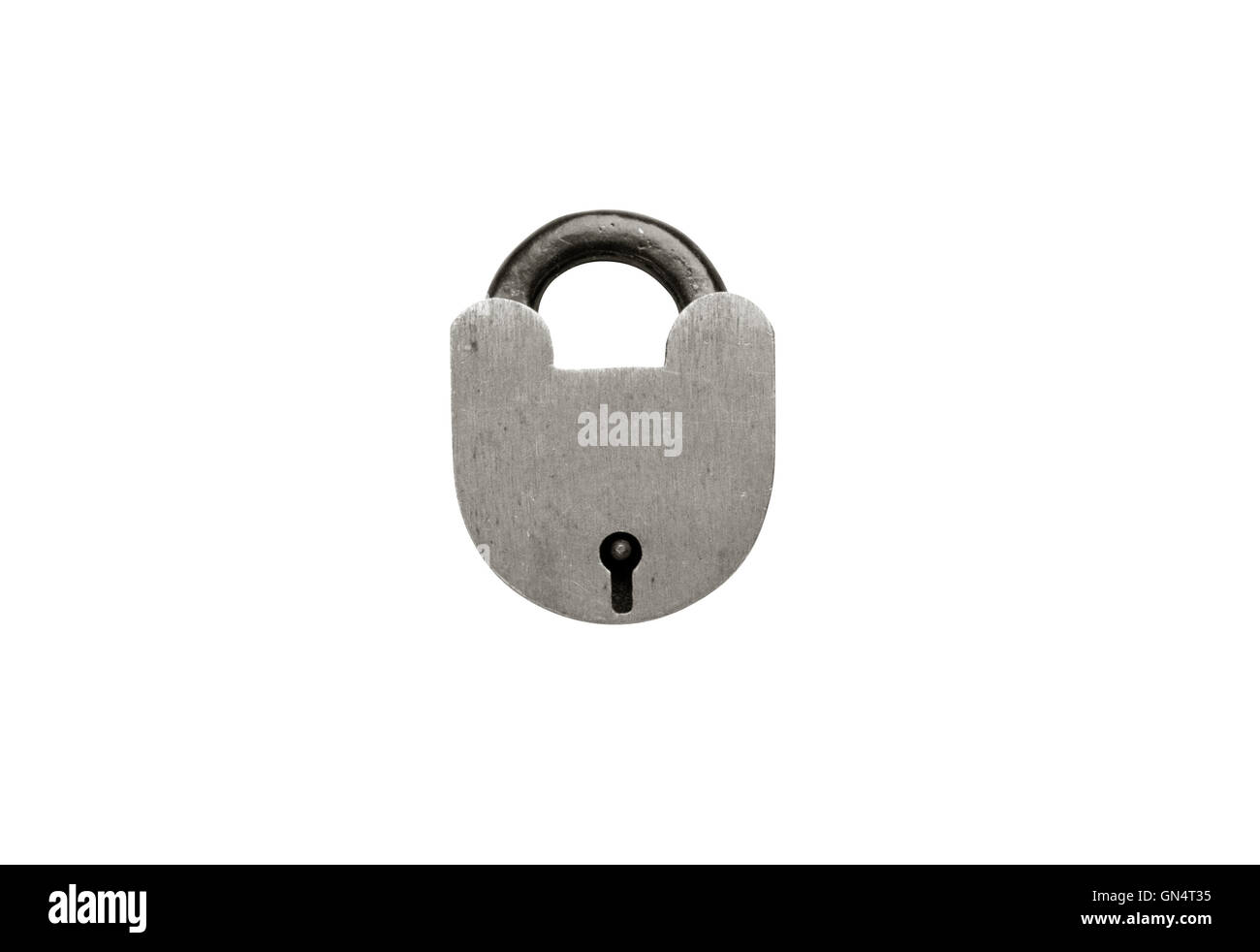 Padlock isolated on white background Stock Photo - Alamy