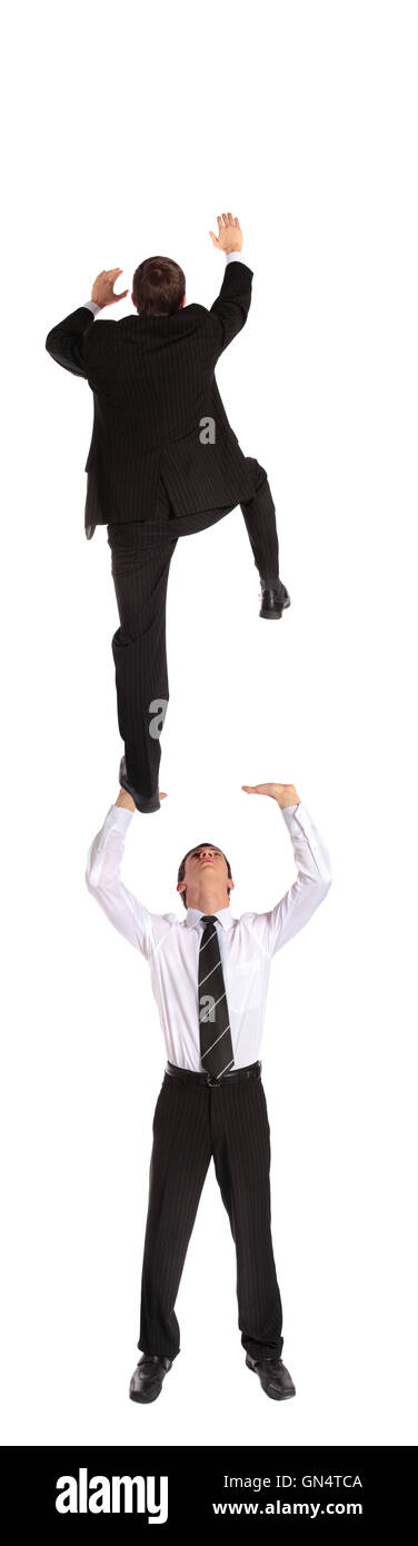 Career ladder Stock Photo