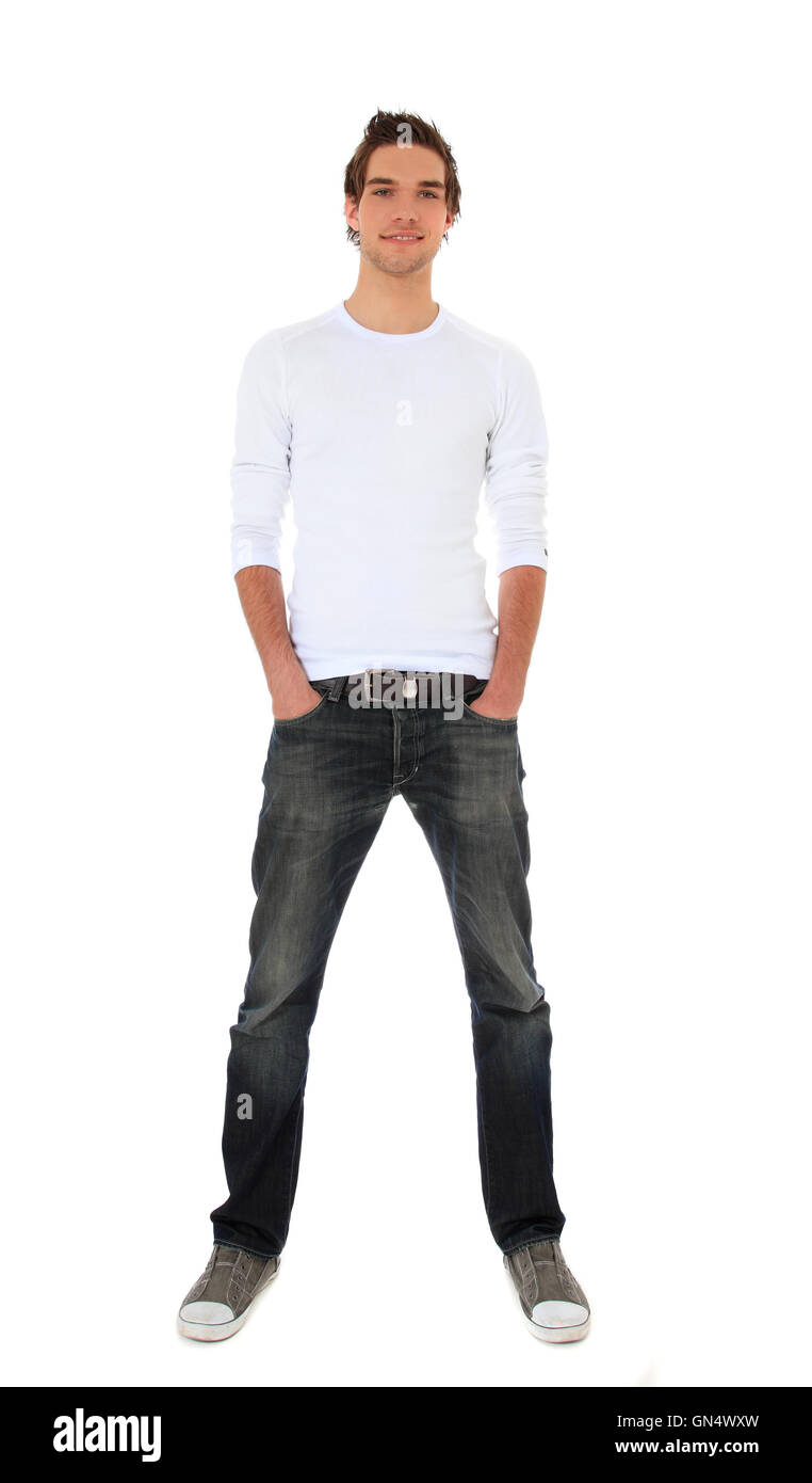 Attractive caucasian young man hi-res stock photography and images - Alamy