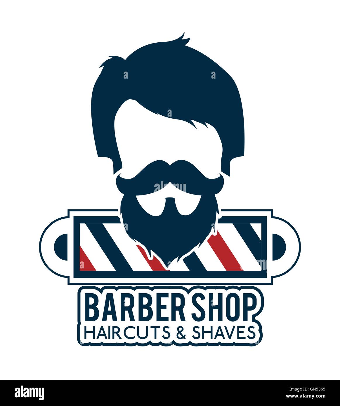 professional barber shop icon Stock Vector Image & Art - Alamy