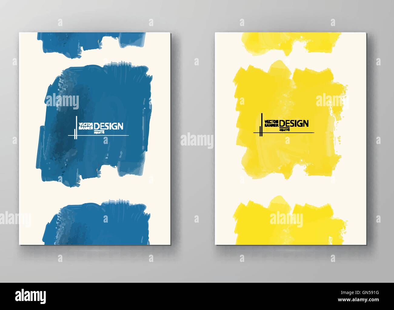 Yellow Gold Watercolor Paint Vector High Resolution Stock Photography and  Images - Alamy