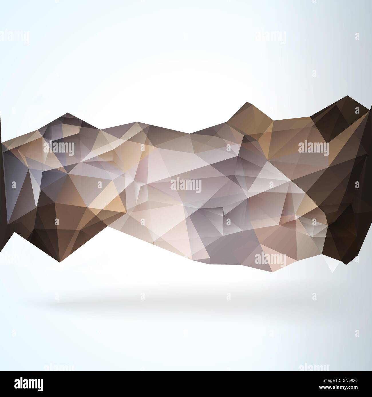 Geometric Triangular Abstract Vector Background Stock Vector Image ...