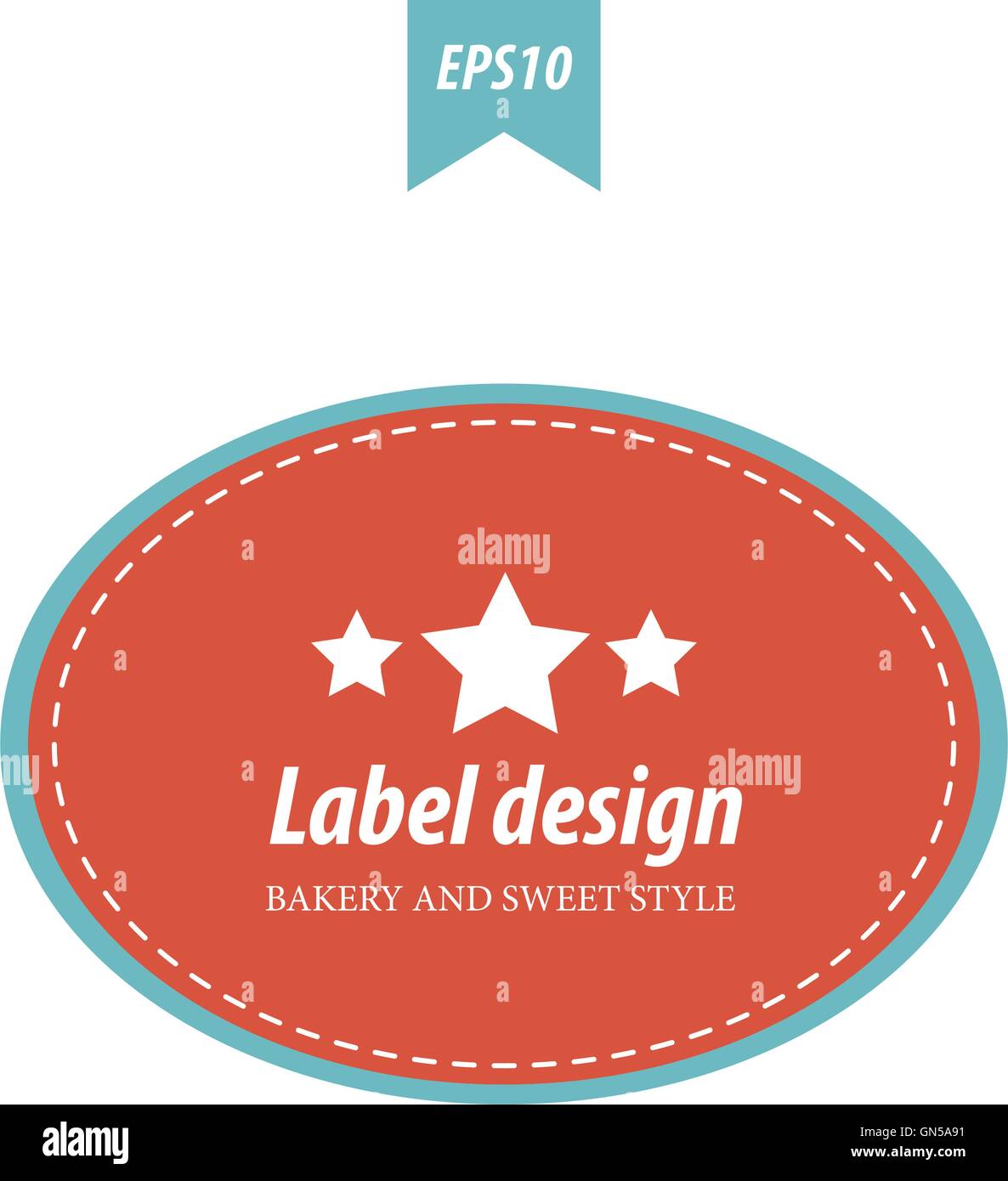 label red and blue retro color Stock Vector Image & Art Alamy