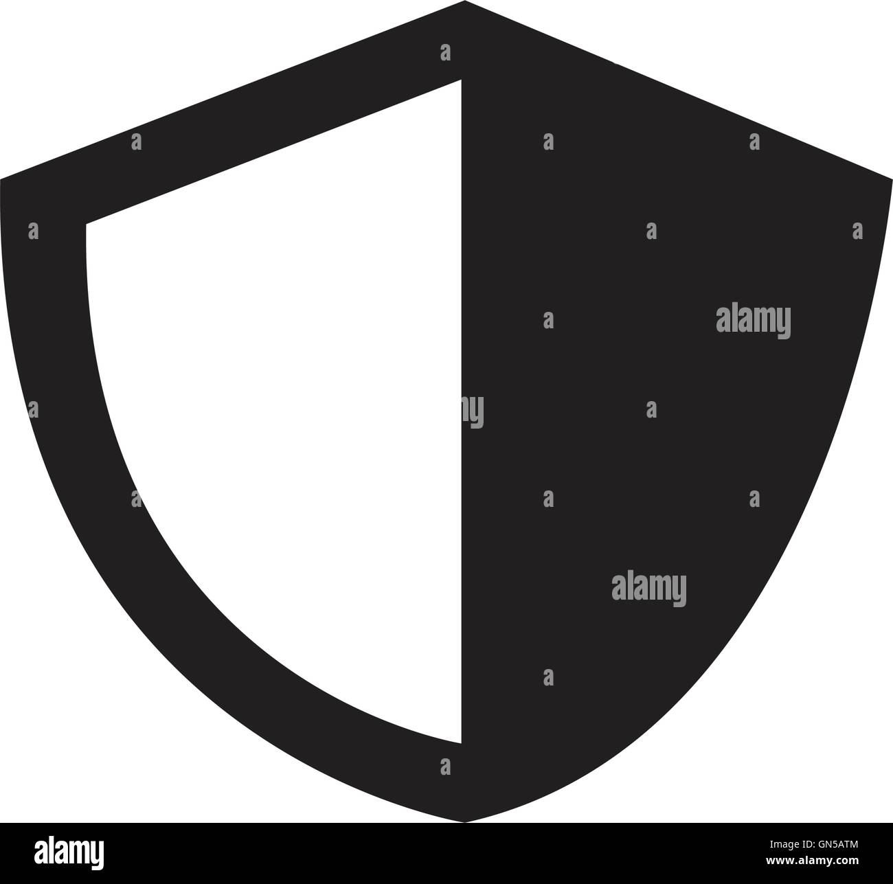 shield prevent icon Stock Vector
