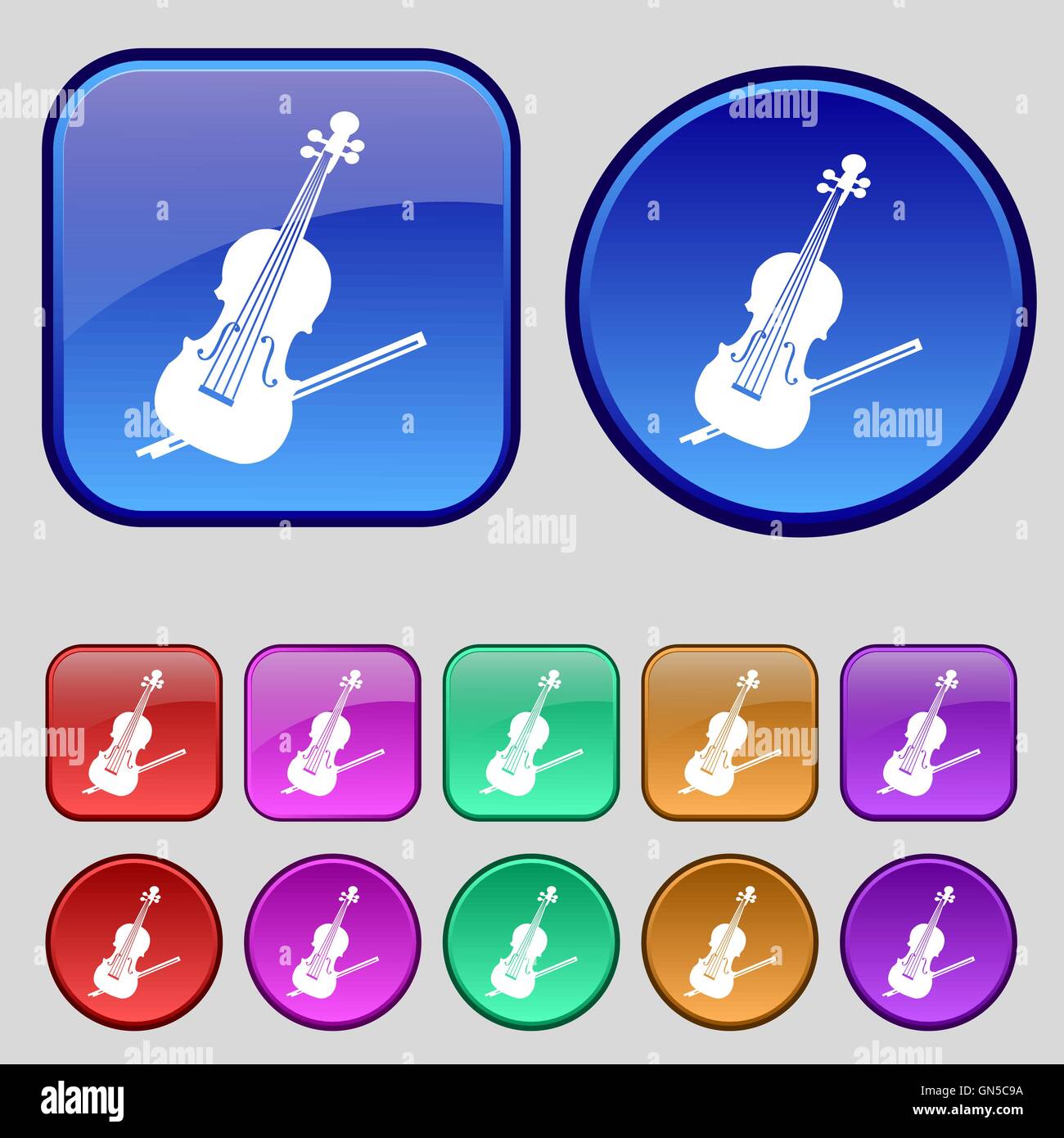 The Violin Is A String Instrument Stock Vector Images - Alamy