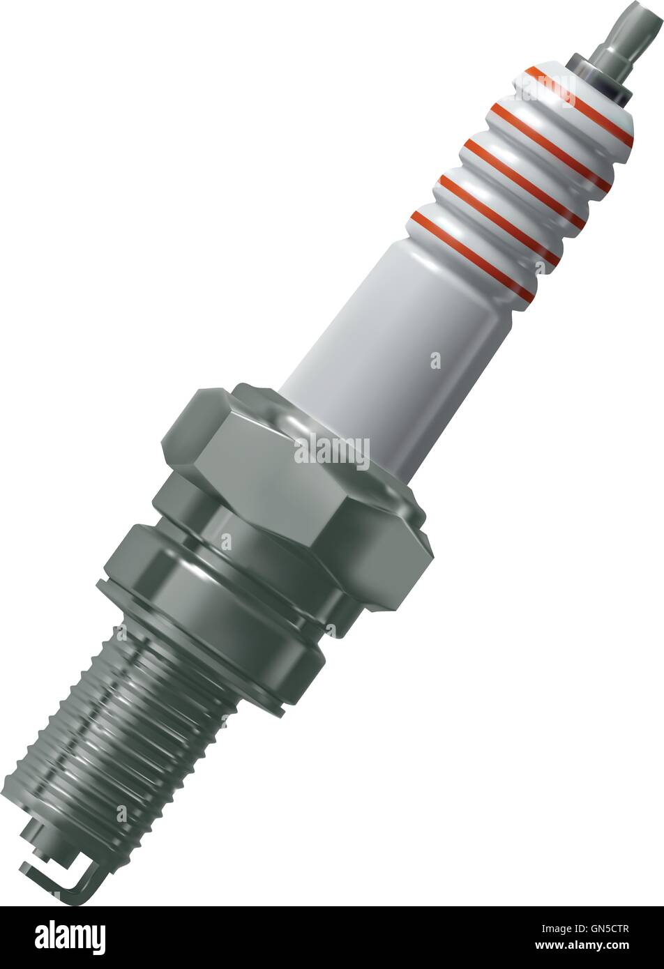 Spark plug for the engine Stock Vector Image & Art Alamy