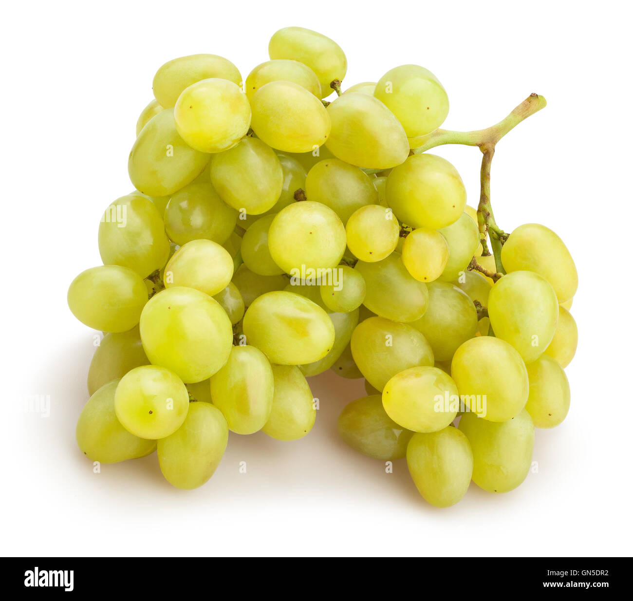 white grapes isolated Stock Photo Alamy