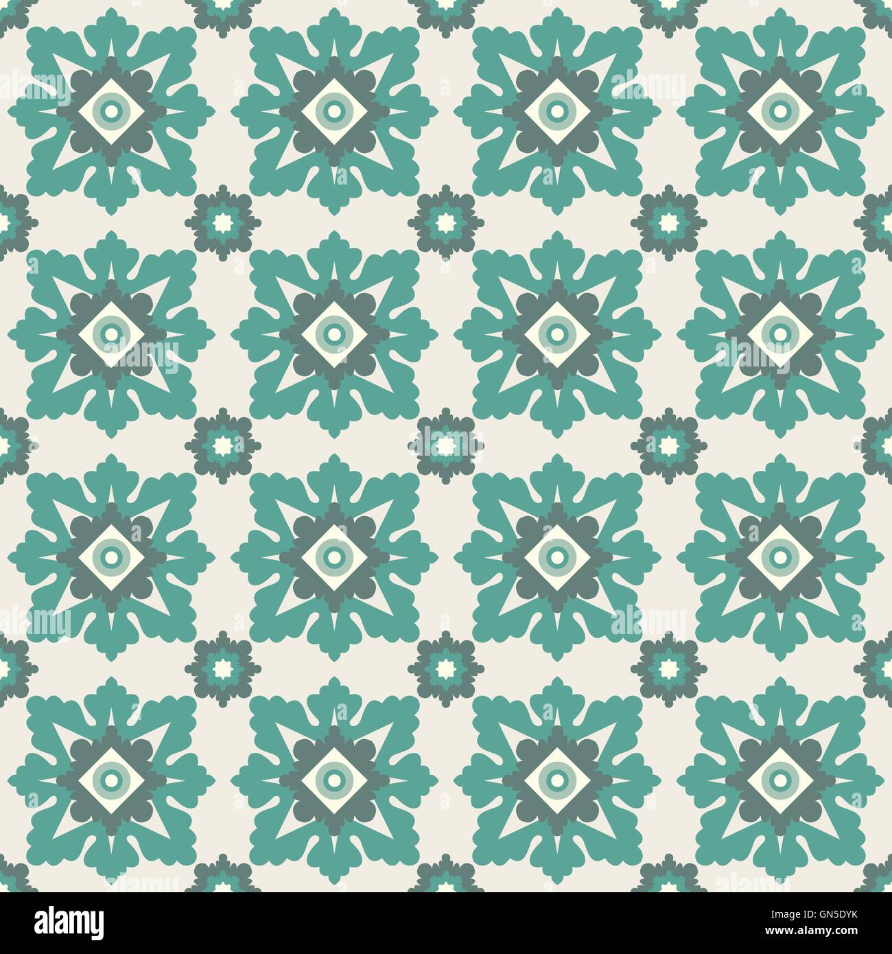 Seamless colourful ornament tiles Stock Vector Image & Art - Alamy