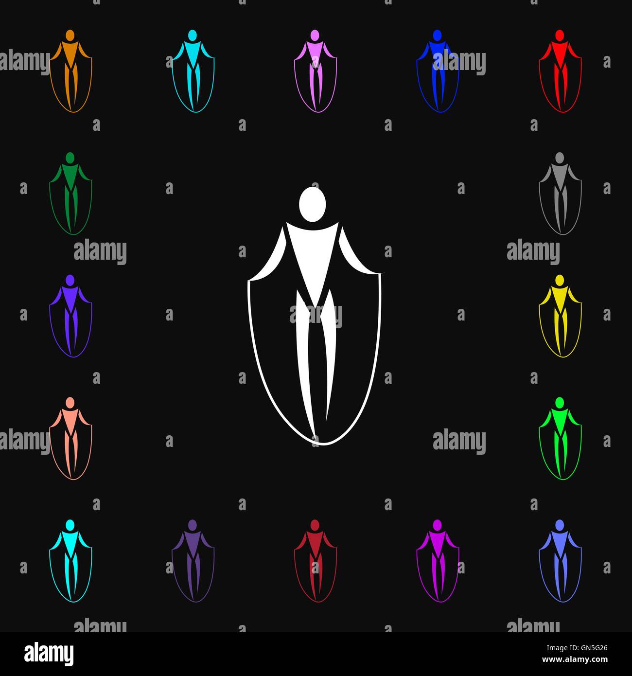 jump rope icon sign. Lots of colorful symbols for your design. Vector ...