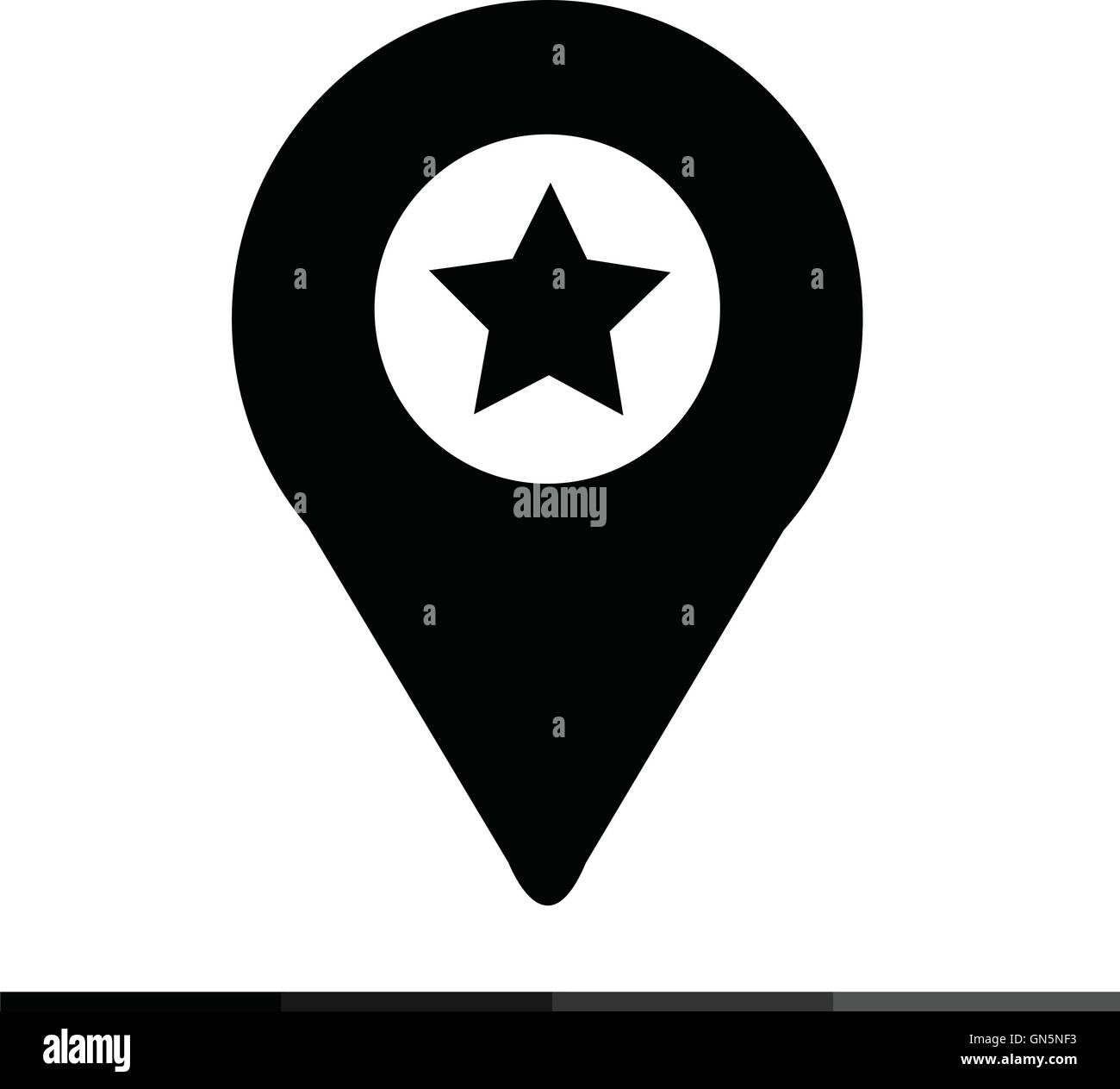 map pin icon illustration design Stock Vector Image & Art - Alamy