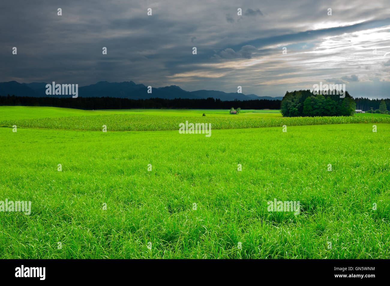 Rainy day in the alps hi-res stock photography and images - Alamy