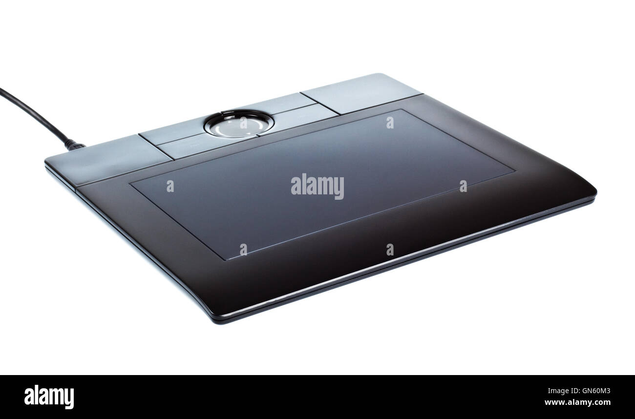 black drawing tablet Stock Photo Alamy