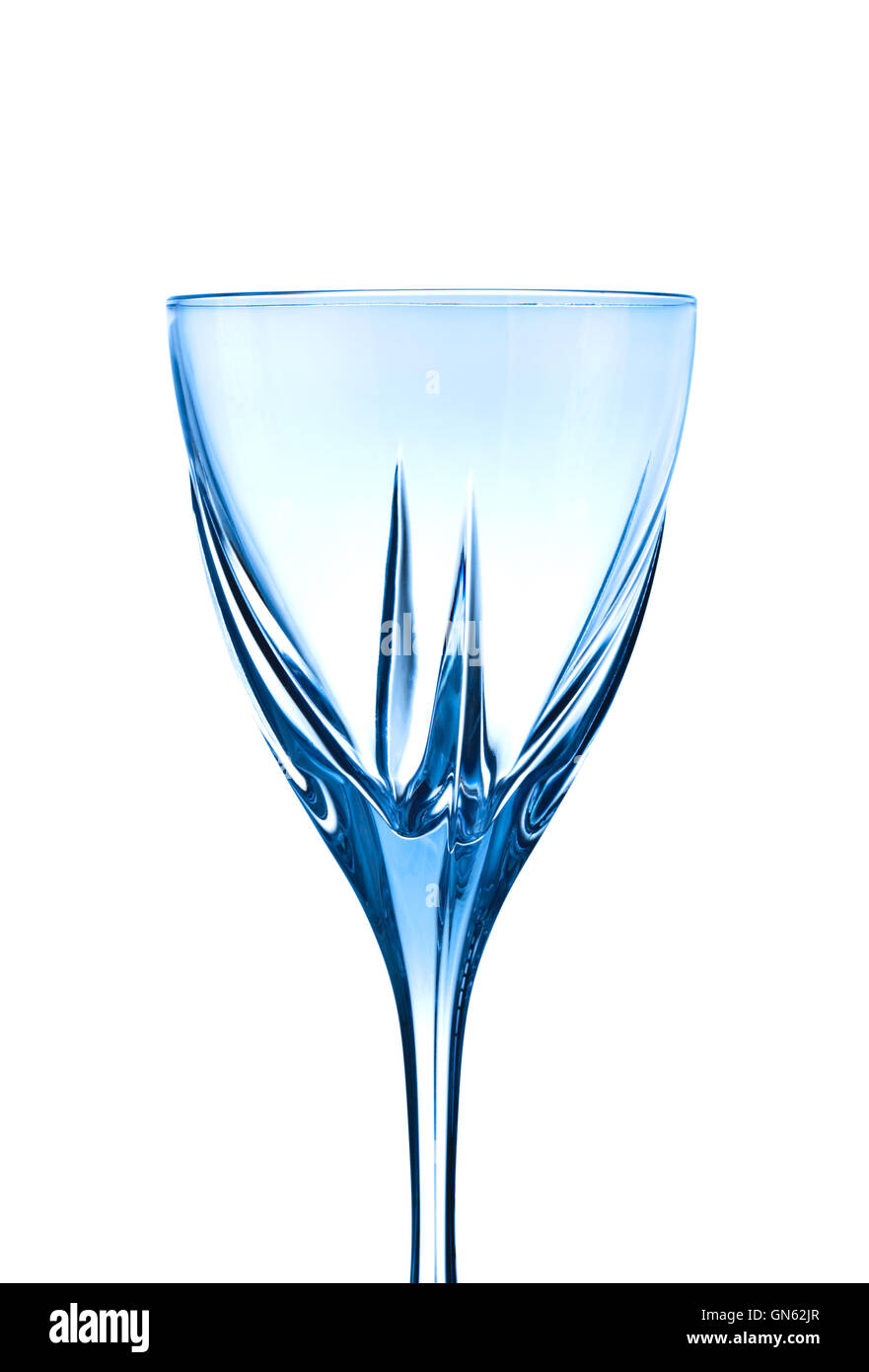 top of crystal glass Stock Photo Alamy